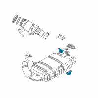 OEM 2016 BMW i8 Rubber Mounting Diagram - 18-30-8-654-971