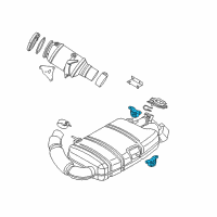 OEM 2019 BMW i8 Rubber Mounting Diagram - 18-30-8-654-971