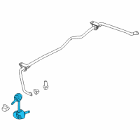 OEM Ford Stabilizer Link Diagram - DG1Z-5K484-A