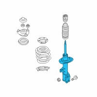 OEM 2014 Kia Sportage Front Strut Assembly Kit, Right Diagram - 546612S650