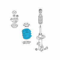 OEM Kia Sportage Spring-Fr Diagram - 546302Y30B