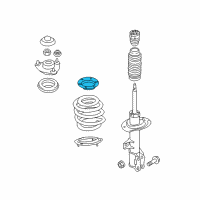 OEM Hyundai Tucson Front Spring Pad, Upper Diagram - 54623-2P500