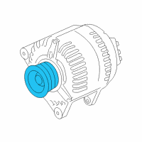 OEM Saturn Pulley Diagram - 93174477