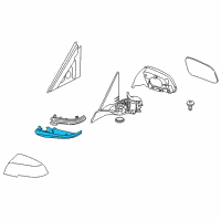 OEM 2013 BMW ActiveHybrid 3 Lower Housing Section, Right Diagram - 51-16-7-284-130