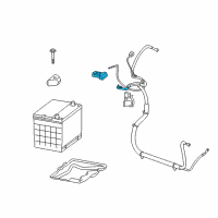 OEM Chevrolet Impala Positive Cable Diagram - 19116976