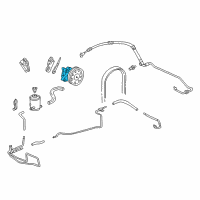 OEM Honda Pump, Power Steering (Reman) Diagram - 06561-RCA-505RM