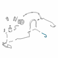 OEM 2006 Honda Accord Pipe A, Return (10MM) Diagram - 53720-SDB-A00