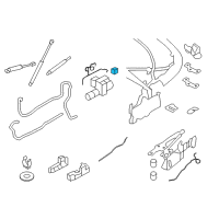 OEM 2013 BMW 128i Relay Changer Salmon Red Diagram - 12-63-1-742-690
