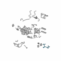 OEM Acura TSX Sub-Harness, Air Conditioner Diagram - 80650-SEA-G10