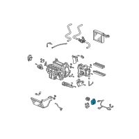 OEM 2006 Honda Accord Motor Assembly, Mode Diagram - 79140-SDA-A01