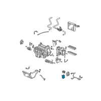 OEM 2005 Honda Accord Motor Assembly, Temperature Passenger Diagram - 79170-SDC-A41