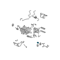 OEM 2007 Honda Civic Transistor, Power Diagram - 79330-SDA-A01