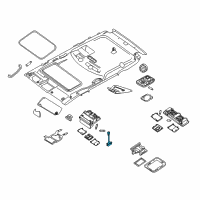 OEM 2009 Nissan Pathfinder Switch Assembly- SUNROOF Diagram - 25450-EA00A