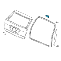 OEM 2003 Acura MDX Hinge, Tailgate Diagram - 68210-S3V-Q00ZZ