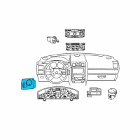 OEM 2006 Dodge Magnum Switch-HEADLAMP Diagram - 68019678AE