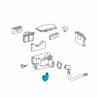 OEM Chrysler Crossfire Motor-Blower Diagram - 5099008AA