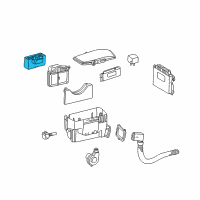 OEM Chrysler Crossfire Relay Diagram - 5099007AA