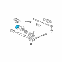 OEM 2007 Honda Fit Guard, Heat Diagram - 53695-SLN-A01