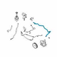 OEM 2006 BMW 650i Suction Hose Diagram - 32-41-6-850-880