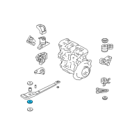 OEM 2004 Ford Escape Insulator Diagram - YL8Z-6B072-DA