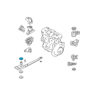 OEM 2001 Ford Escape Insulator Diagram - YL8Z-6B072-BA