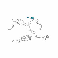 OEM 2003 Lexus GX470 Sensor, Oxygen Diagram - 89465-60250