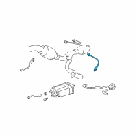 OEM 2003 Toyota 4Runner Oxygen Sensor Diagram - 89465-60200