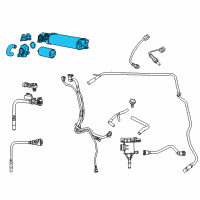 OEM Chrysler 300 VAPOR Diagram - 68401344AF