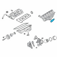 OEM 2016 BMW M235i xDrive Gasket Diagram - 11-61-7-588-624