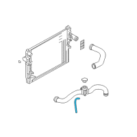 OEM 2009 Dodge Durango Hose-COOLANT Recovery Bottle Diagram - 4266423