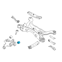 OEM 2018 Infiniti QX30 Bush Diagram - 55157-5DA0A