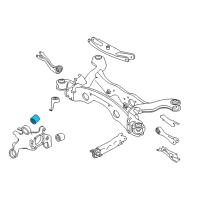 OEM 2018 Infiniti QX30 Bush Diagram - 55046-5DA0A