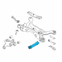 OEM 2018 Infiniti QX30 Rear Right Suspension Arm Assembly Diagram - 55501-5DJ0A