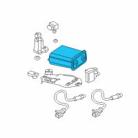 OEM Buick Vapor Canister Diagram - 15107219