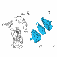 OEM 2016 Nissan Sentra Air Cleaner Diagram - 16500-3RC2A