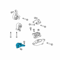OEM Cadillac SRX Side Transmission Mount Diagram - 20847583