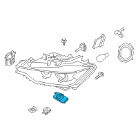 OEM BMW X3 Set, Led Modules Diagram - 63-11-7-263-051