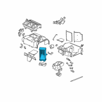 OEM 1999 Honda CR-V Core, Heater Diagram - 79110-S04-G11