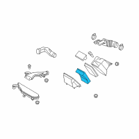 OEM 2011 Nissan Cube Case Diagram - 16563-ED000