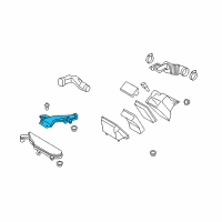 OEM 2012 Nissan Cube Duct-Air Diagram - 16554-1FD0A