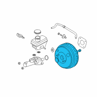 OEM Ford Escape Booster Assembly Diagram - 6L8Z-2002-A