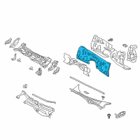 OEM 2018 Lexus LC500 Panel, Dash Diagram - 55111-11010