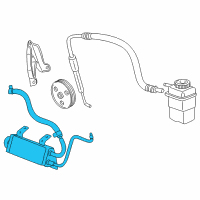 OEM Dodge Neon Cooler-Power Steering Diagram - 5272334AD