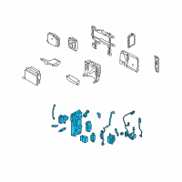 OEM 2009 Honda Civic Board Assembly, Junction Diagram - 1E100-RMX-023