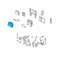OEM 2007 Honda Civic Pdu Assy. (Rewritable) Diagram - 1B100-RMX-A13