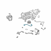 OEM 2008 Lexus LS600h Harness Sub-Assy, Wiring Air Indicator, NO.2 Diagram - 88608-50360