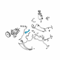 OEM 2007 BMW 650i Suction Hose Diagram - 32-41-6-850-098