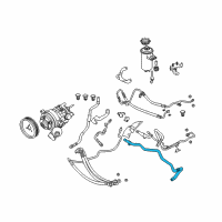 OEM 2007 BMW 650i Suction Hose Diagram - 32-41-6-850-758