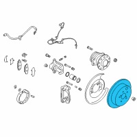 OEM Scion FR-S Rotor Diagram - SU003-00638