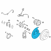 OEM 2016 Scion FR-S Splash Shield Diagram - SU003-00640